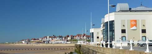 External shot of The Spa Bridlington